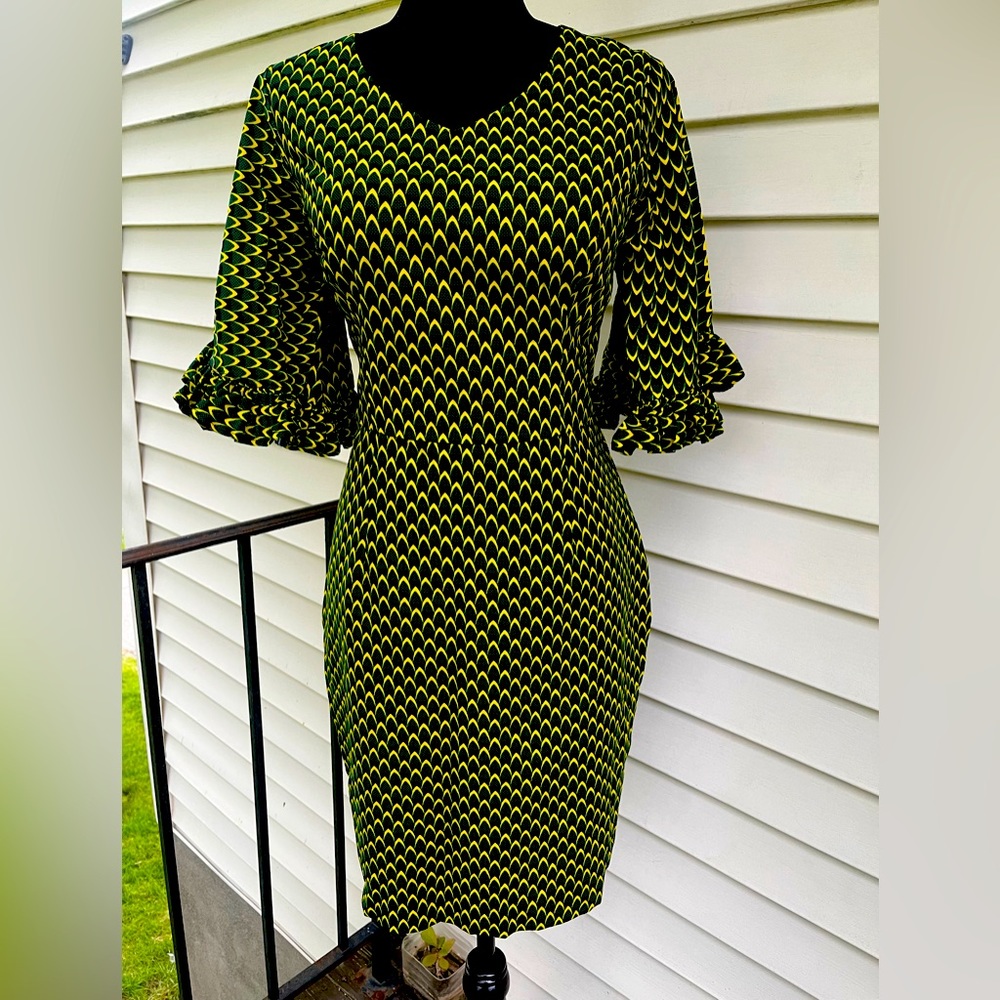 Short Ankara dress